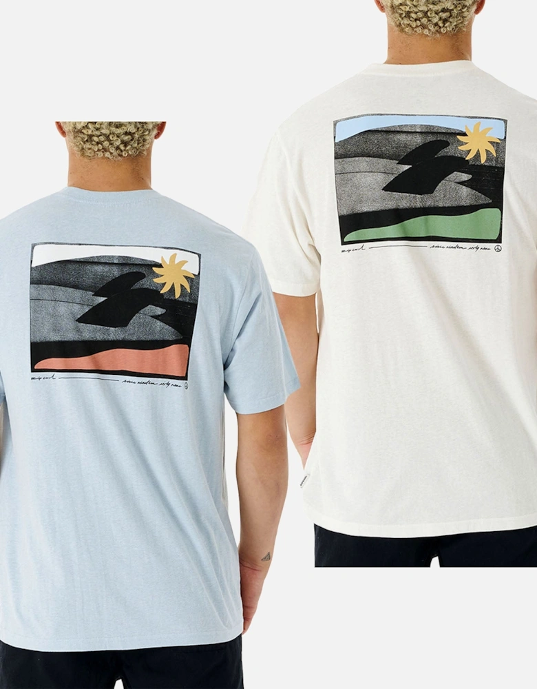Rip Curl Mens Salt Water Culture Twinny Crew Neck T-Shirt
