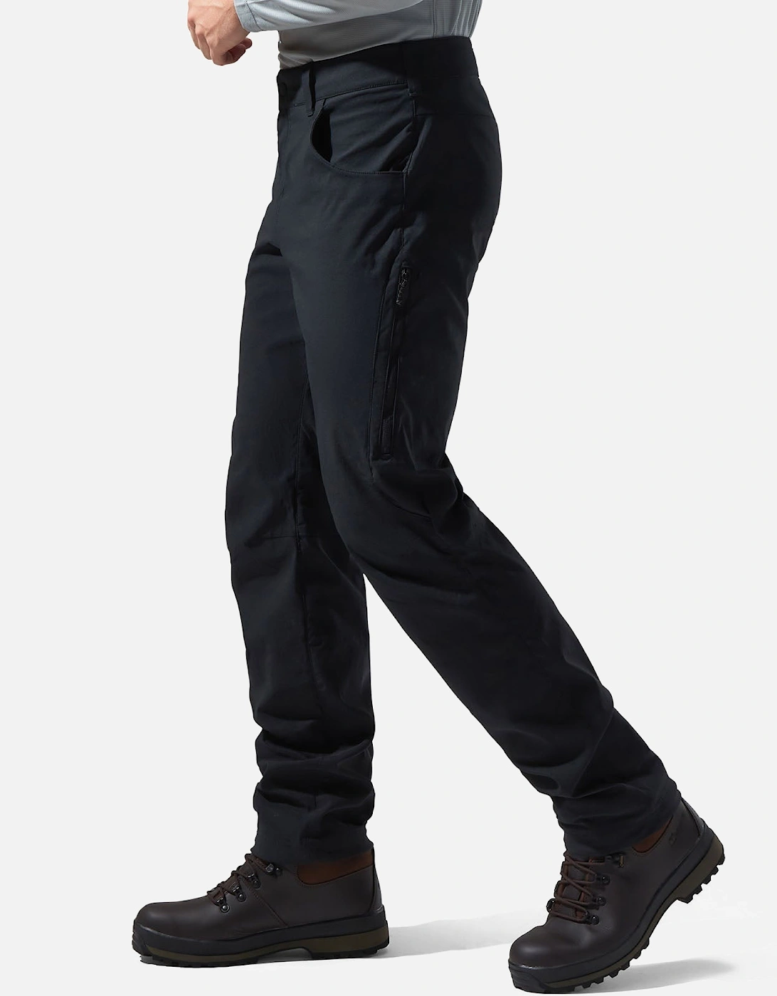 Mens Ortler 2.0 Water Resistant Walking Trousers - Black