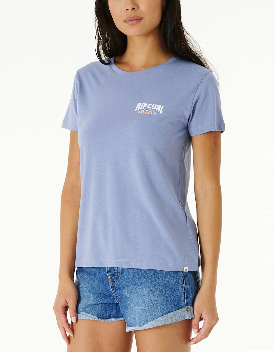 Rip Curl Womens Daybreak Standard Crew Neck T-Shirt