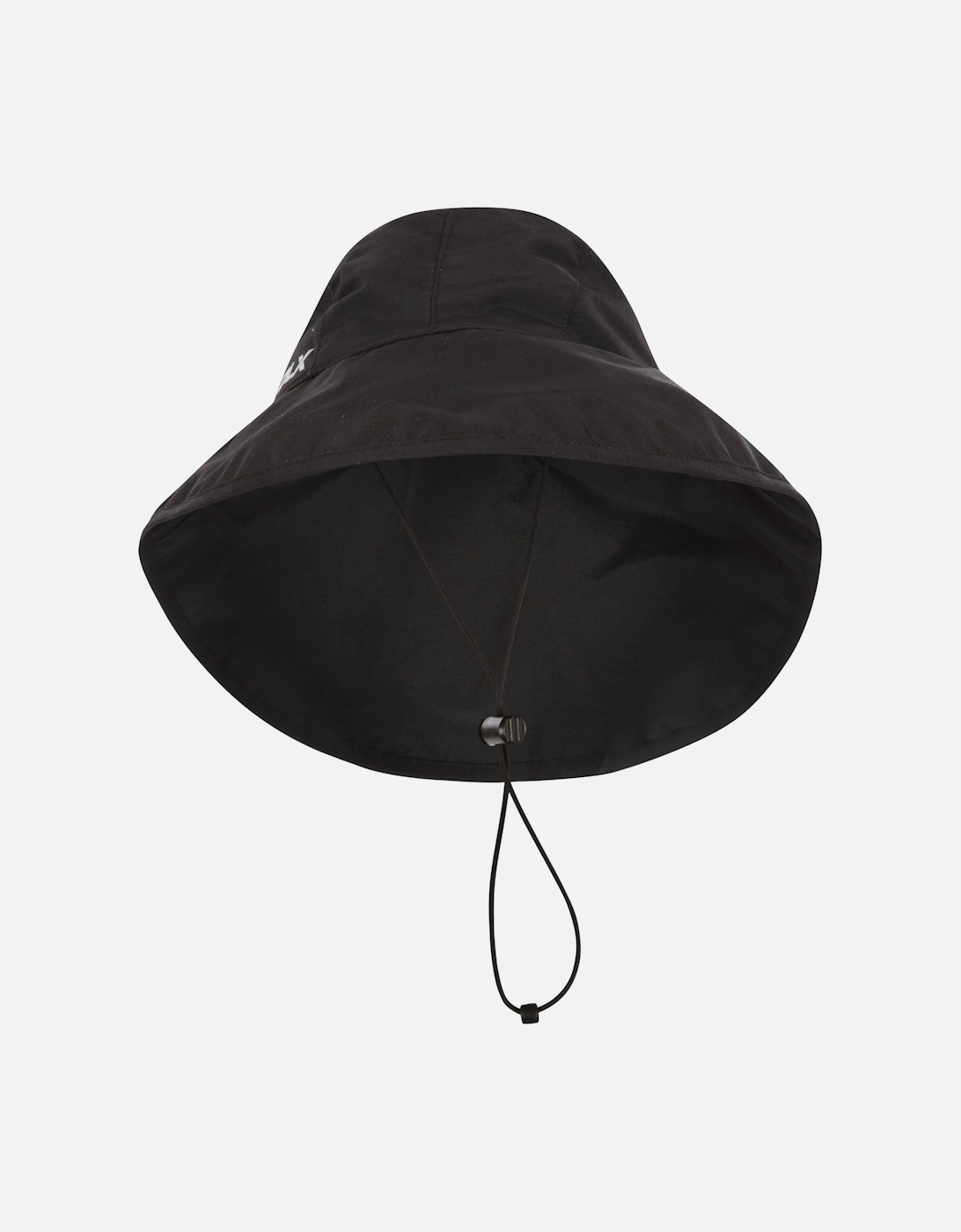 Mens Ando Waterproof Adjustable Rain Hat - Black