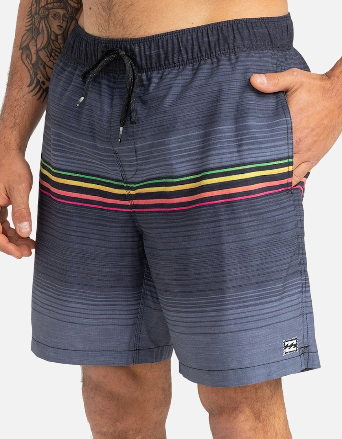 Mens All Day Heritage Swim Swimming Shorts