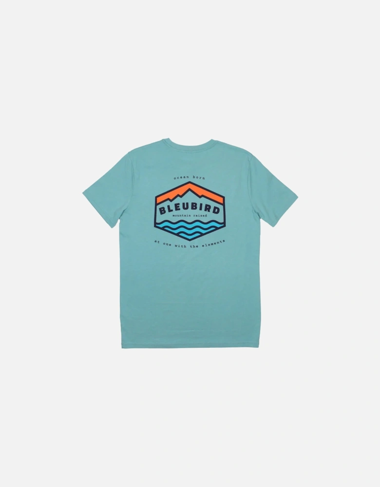 Groundswell Crew Neck Short Sleeve T-Shirt - Teal