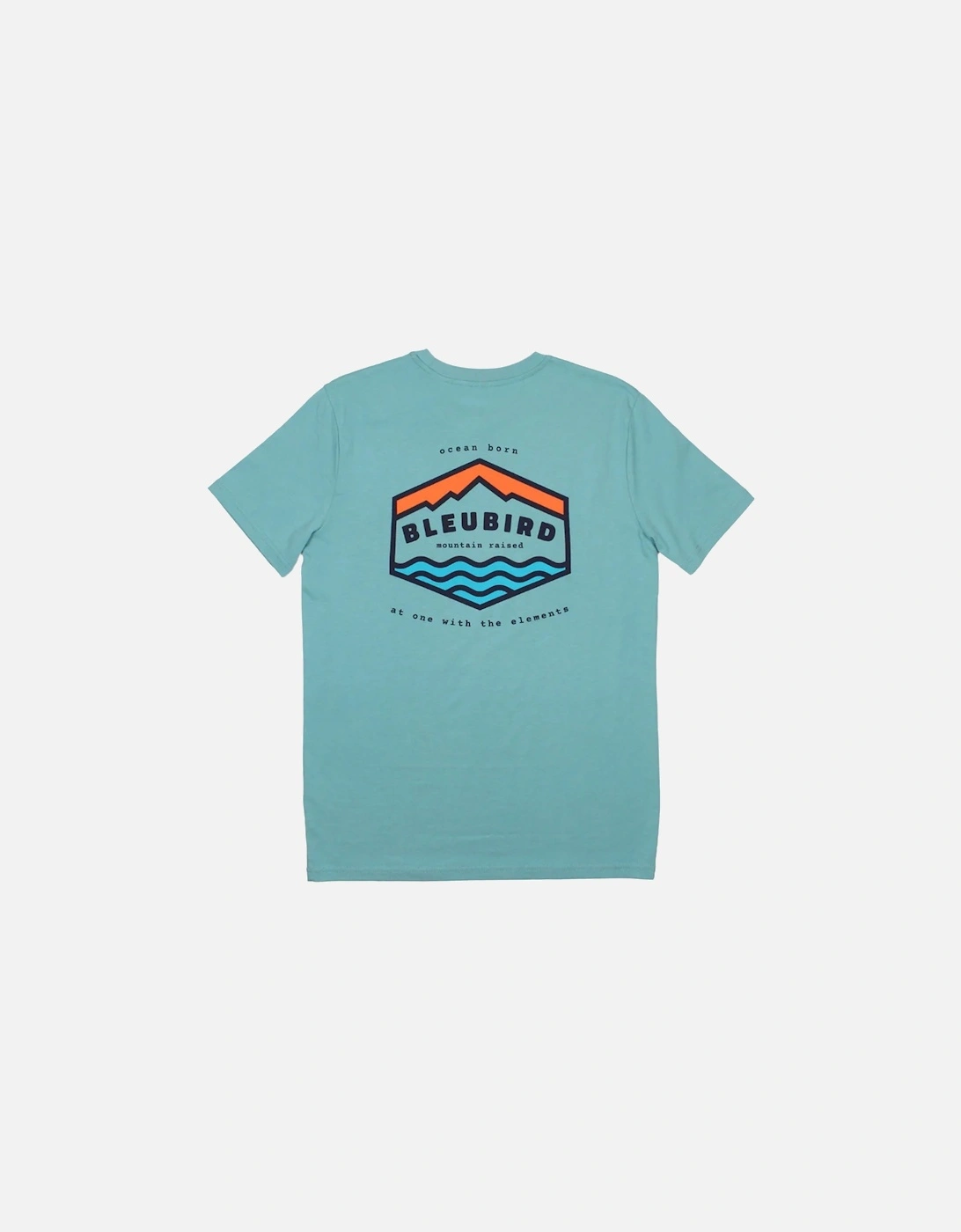 Groundswell Crew Neck Short Sleeve T-Shirt - Teal, 2 of 1