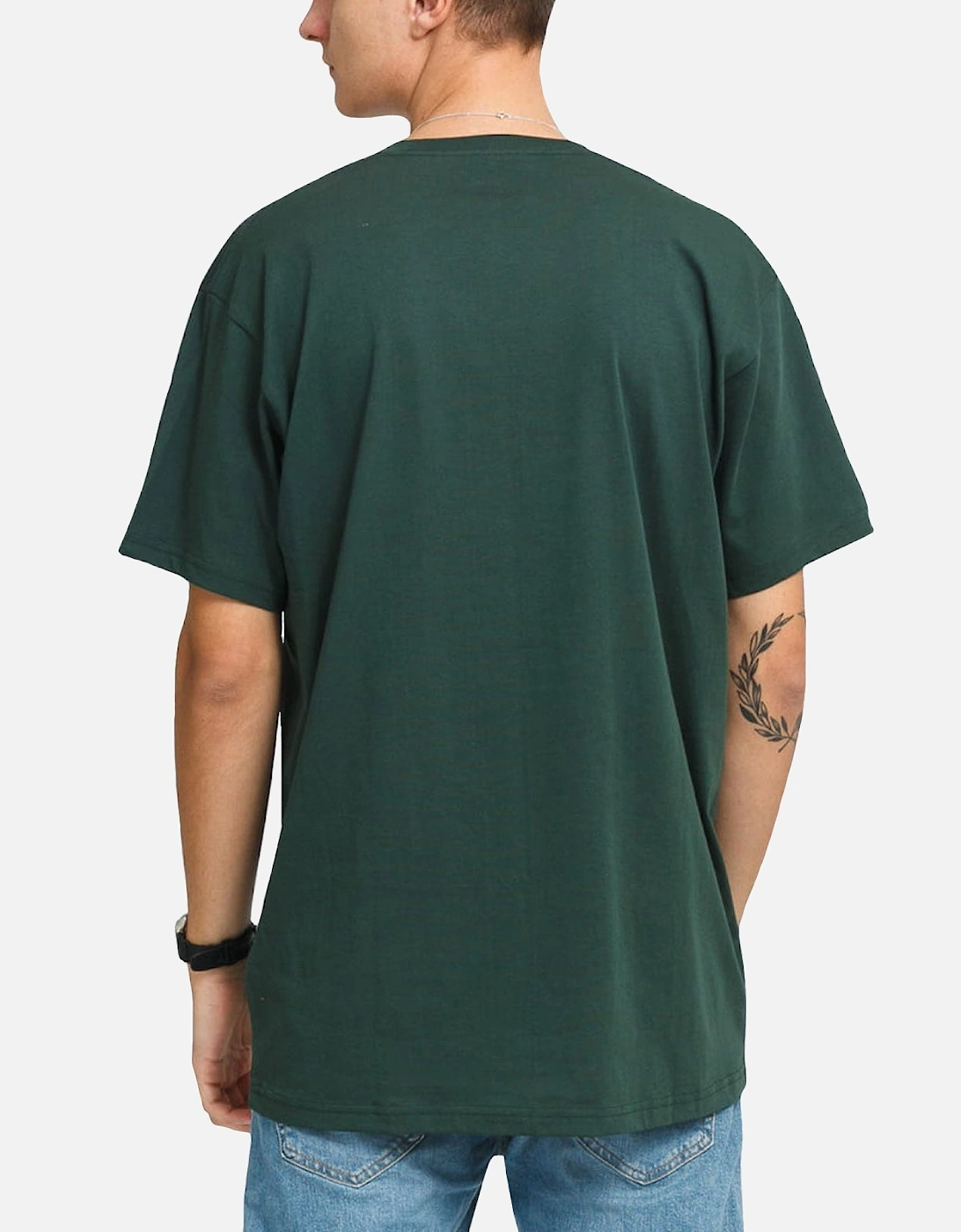 Mens Classic Cotton T-Shirt - Dark Green