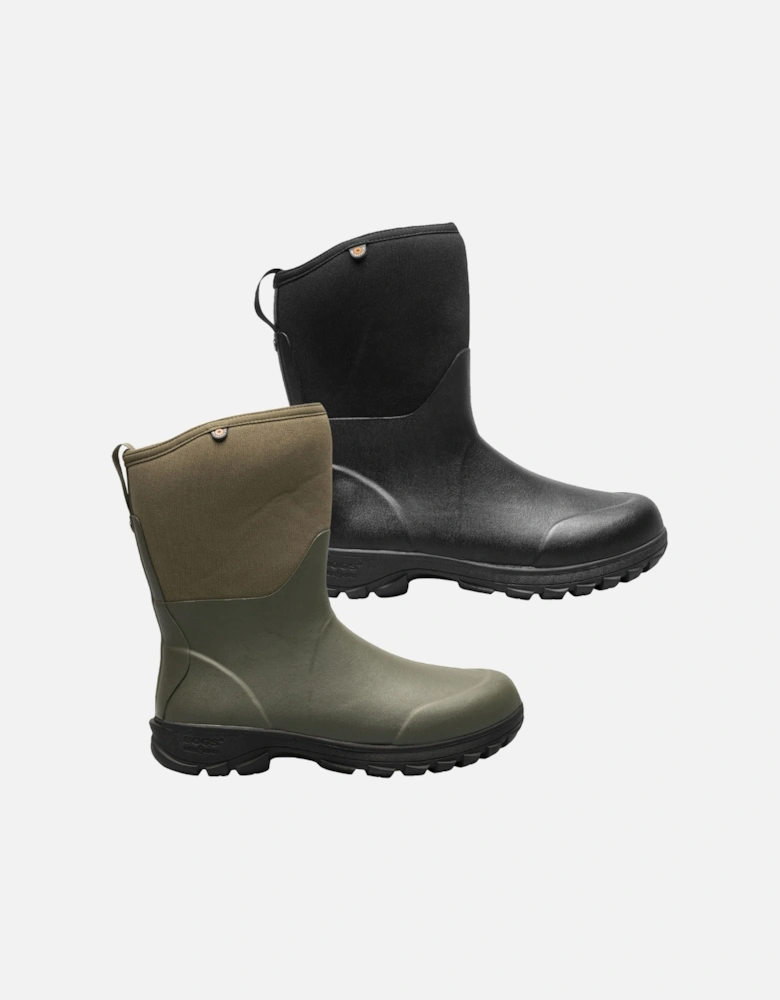 Mens Sauvie Basin Mid Rise Farm Boots