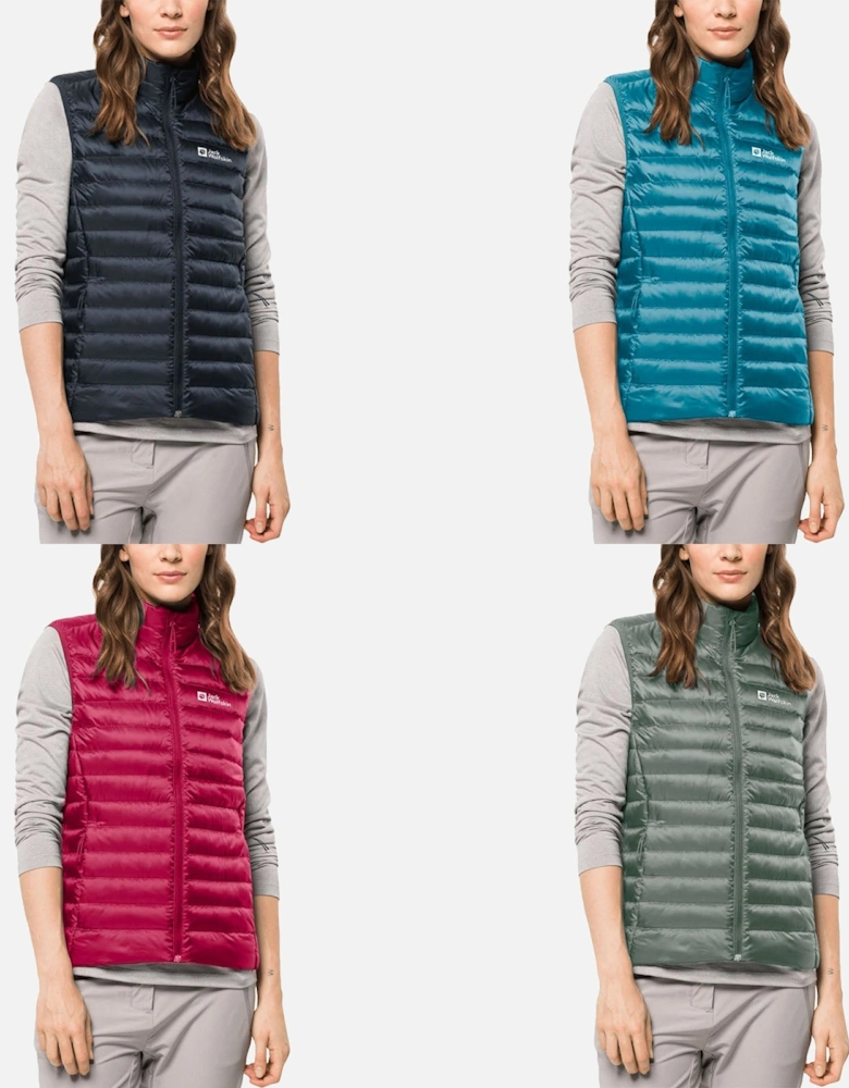 Womens Pack & Go Packable Down Bodywarmer Gilet