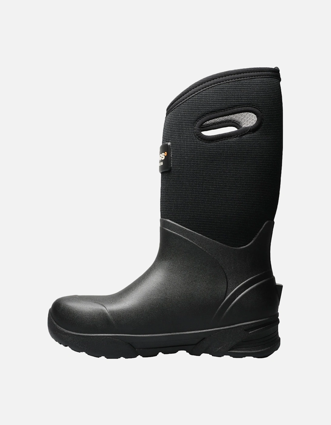Mens Bozeman Tall Wellington Boots Wellies - Black