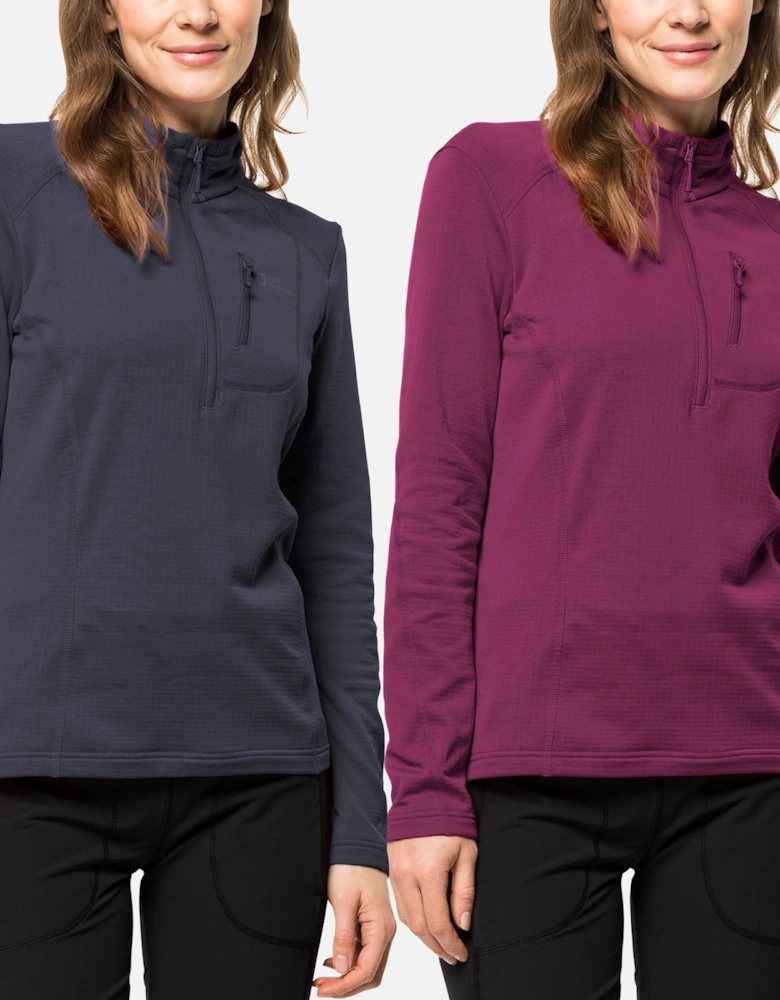 Womens Kolbenberg Half Zip Pullover Fleece