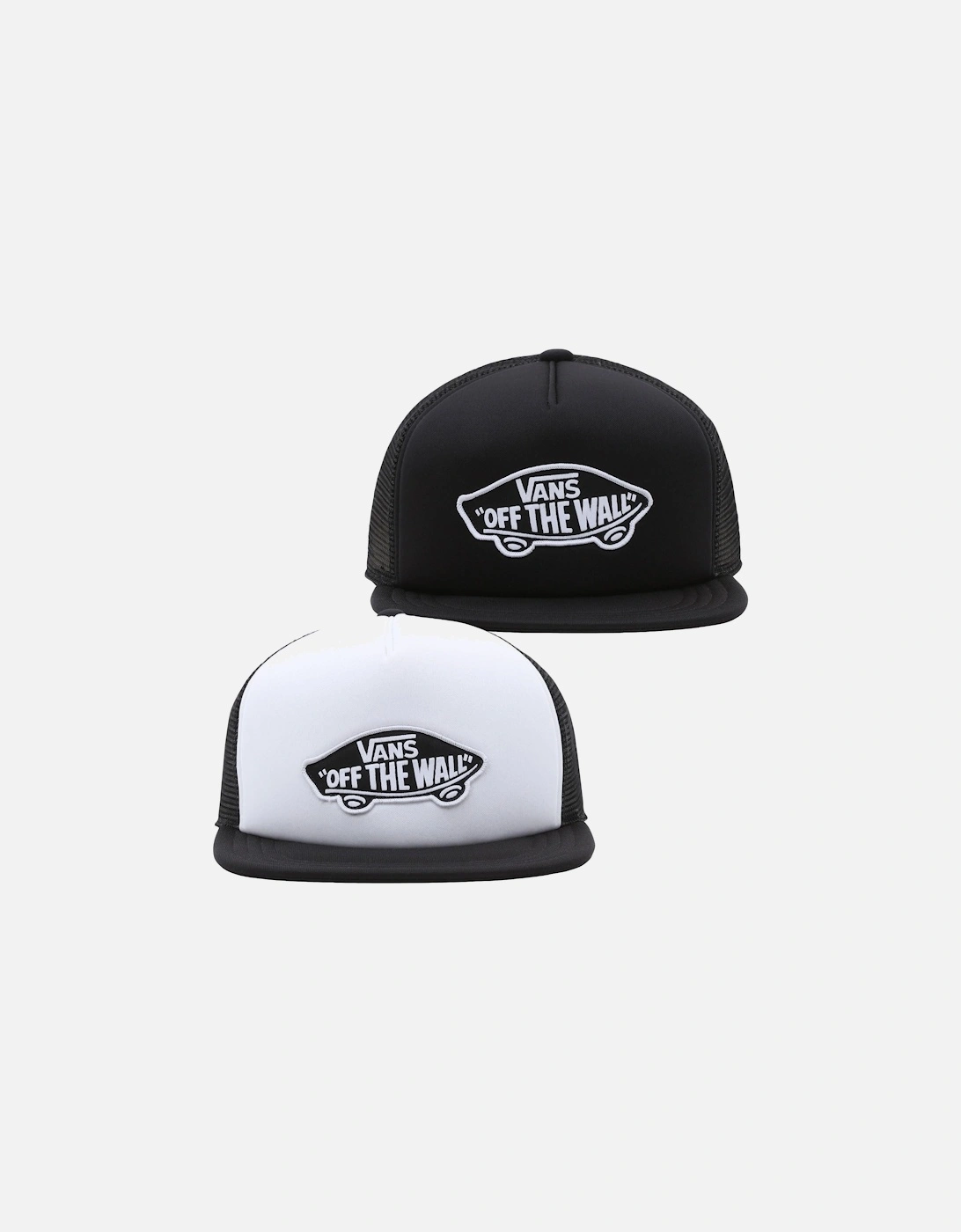 Mens Off the Wall Board Snapback Trucker Cap