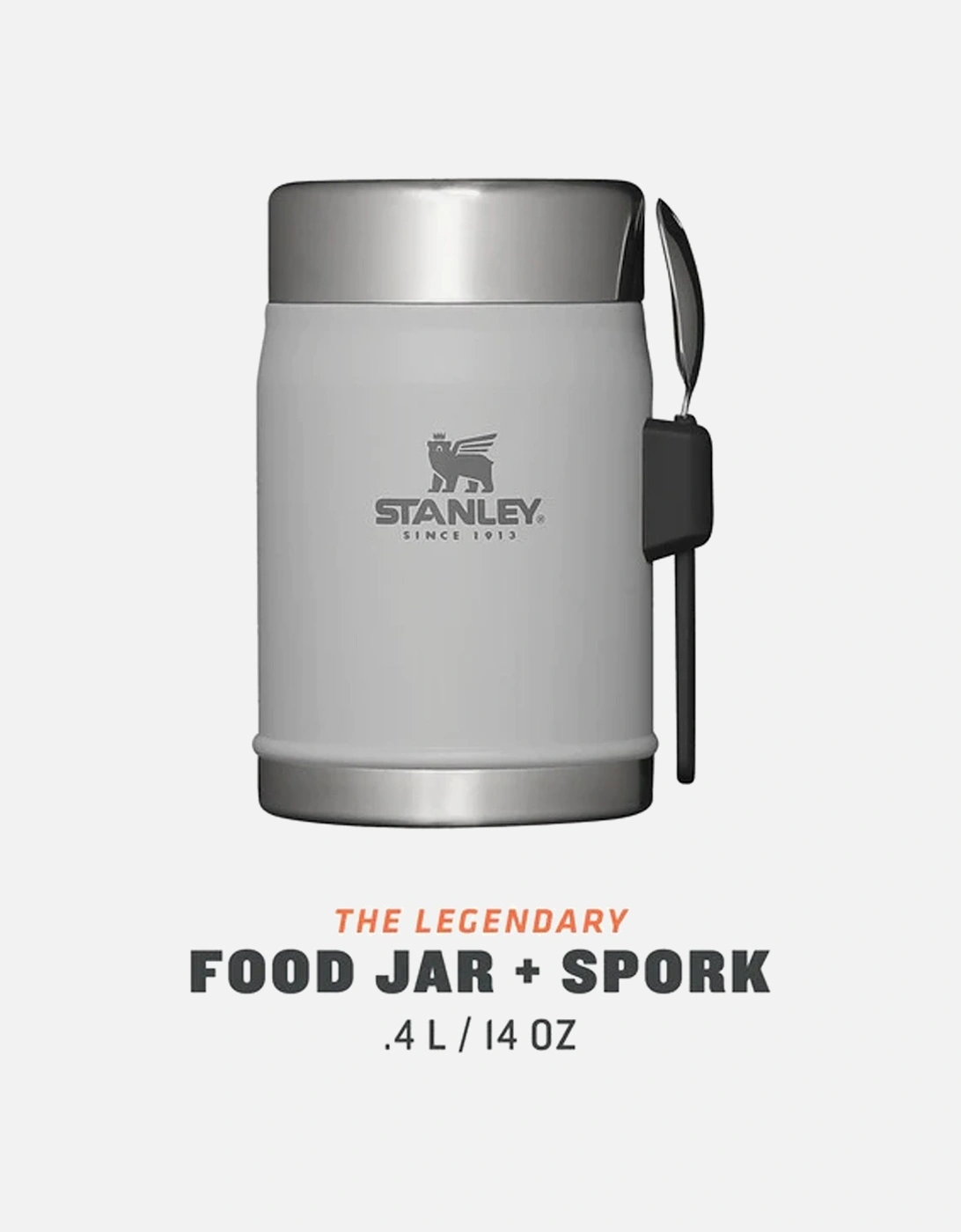 Classic Legendary 0.4L Thermal Food Jar + Spork