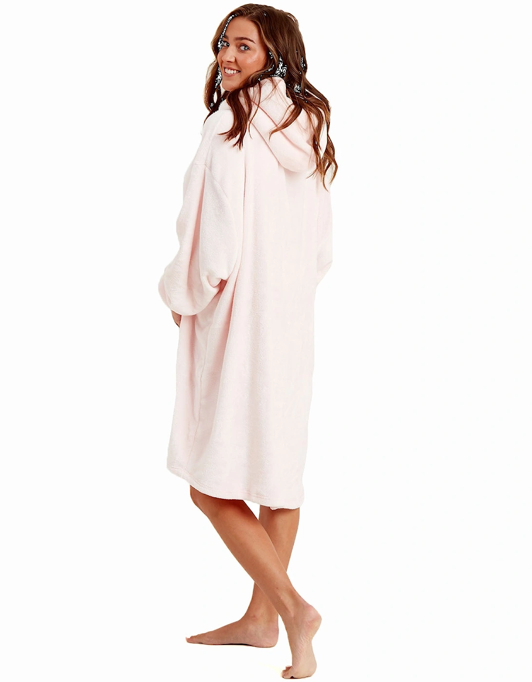 Sherpa Soft Oversized Hoodie Wearable Blanket