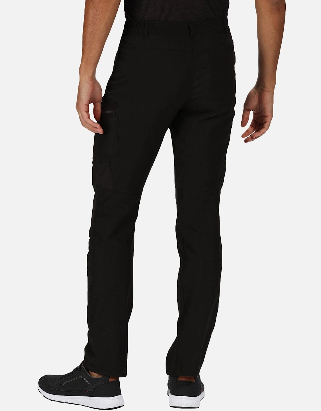 Mens Highton Multi Pocket Water Resistant Trousers - Black