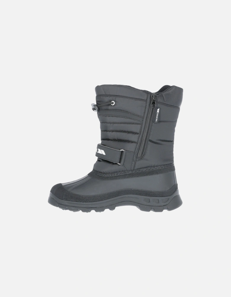Kids Dodo Water Resistant Snow Boots - Black
