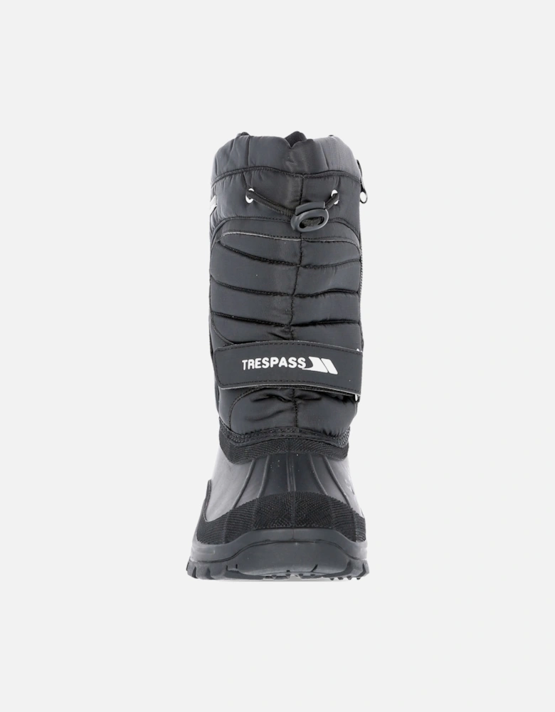 Kids Dodo Water Resistant Snow Boots - Black