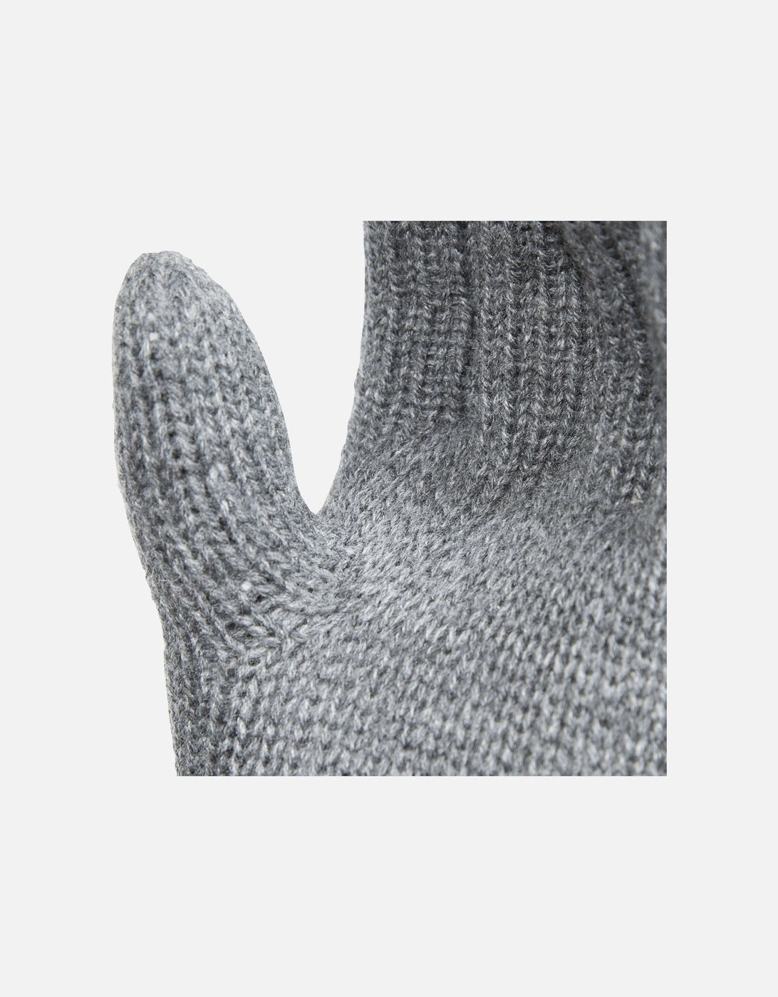 Kids Bargo Knitted Thinsulate Gloves - Grey