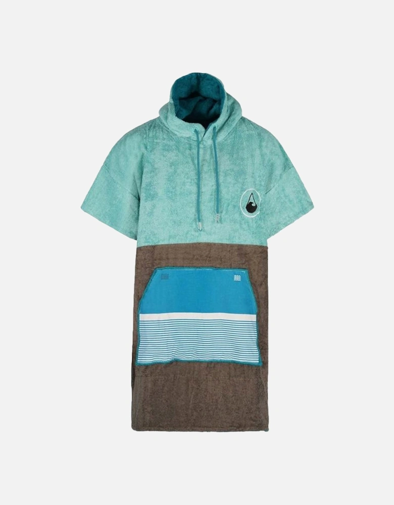 Unisex Adults Tres Surf Towel Poncho - Blue