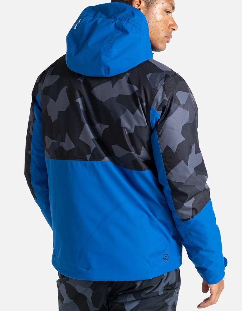 Mens Precision Waterproof Hooded Thermal Ski Jacket Coat