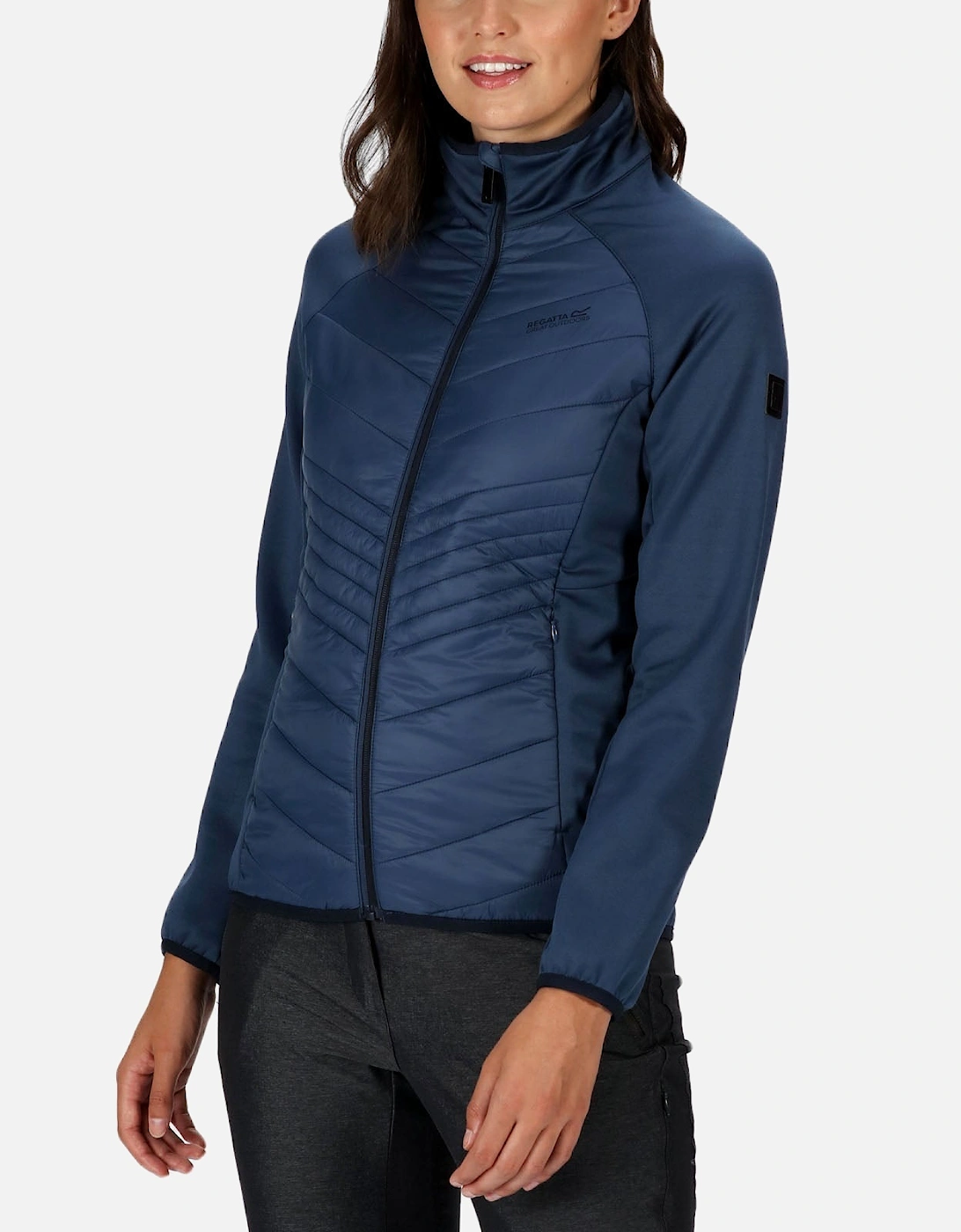 Womens Clumber Hybrid Insulated Walking Jacket - Denim