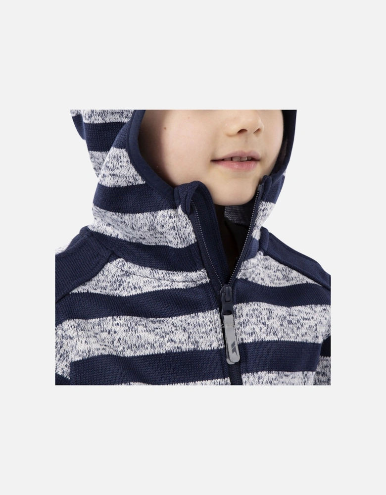 Kids Conjure AT200 Full Zip Striped Fleece