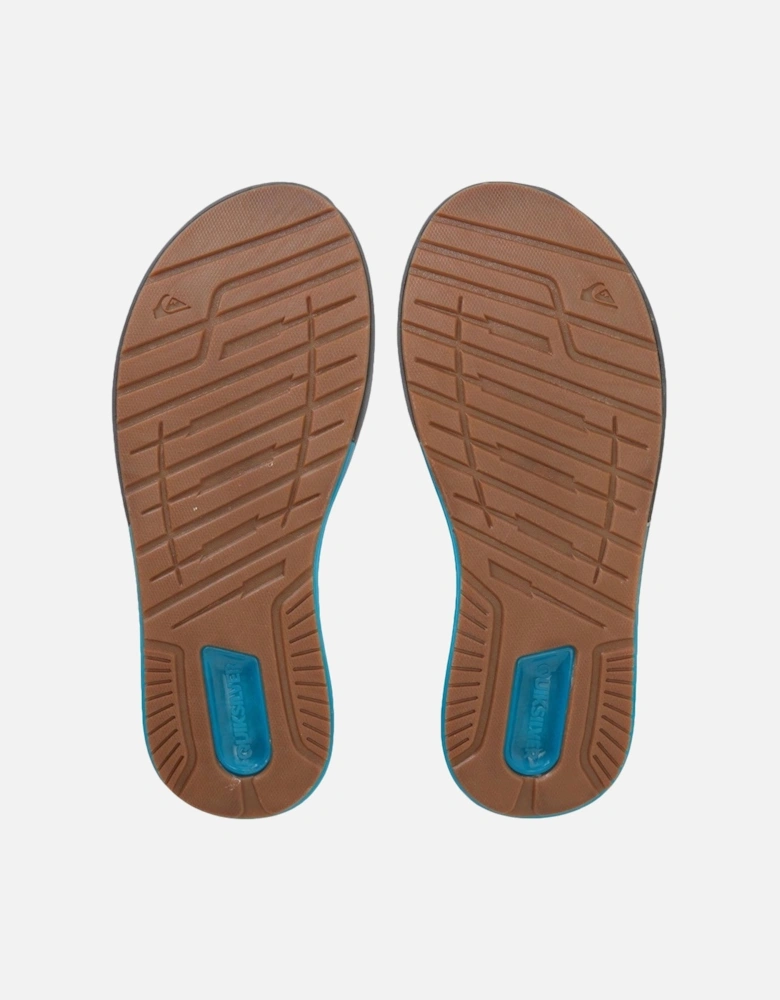 Mens Mathodic Recovery Flip Flops - Grey