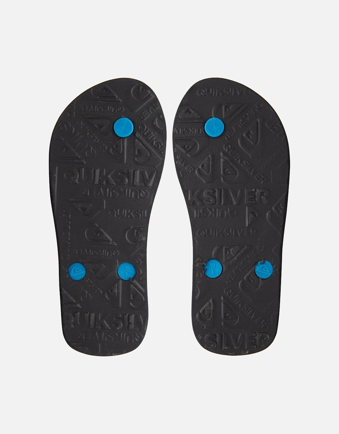 Kids Molokai Flip Flops - Blue/Grey