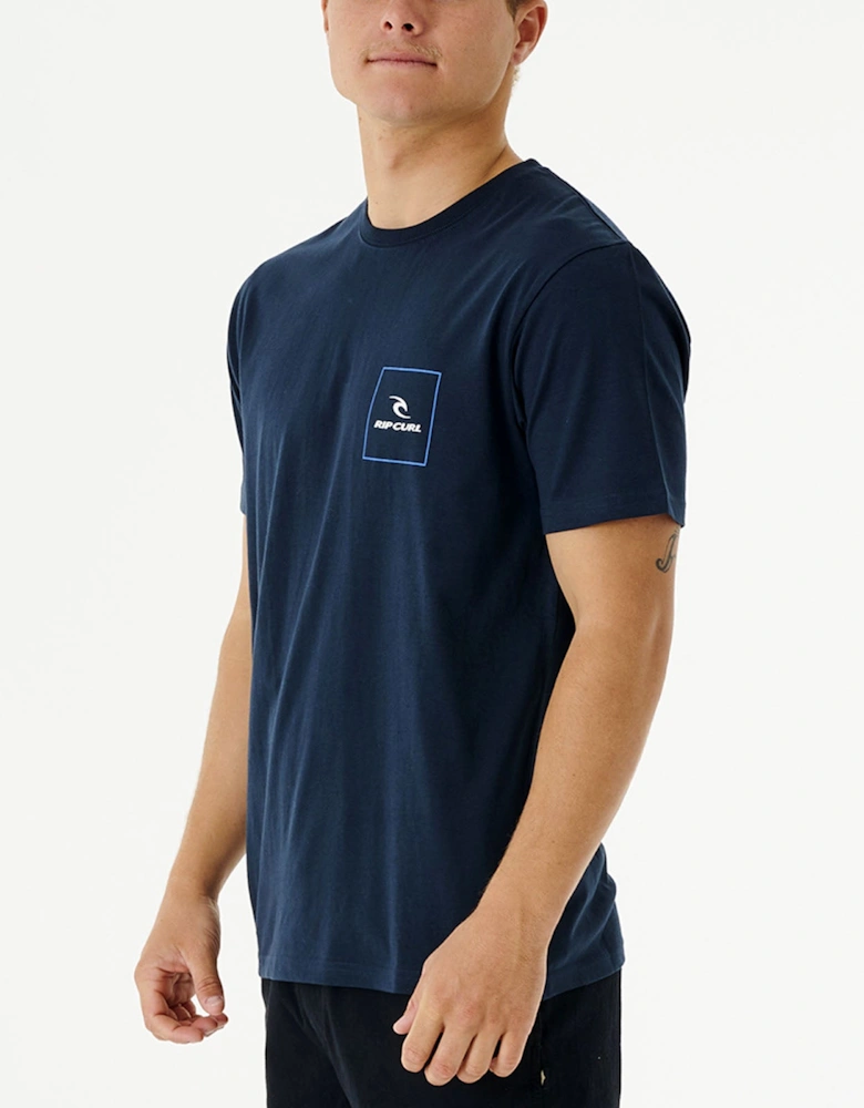 Rip Curl Mens Corp Icon Crew Neck T-Shirt