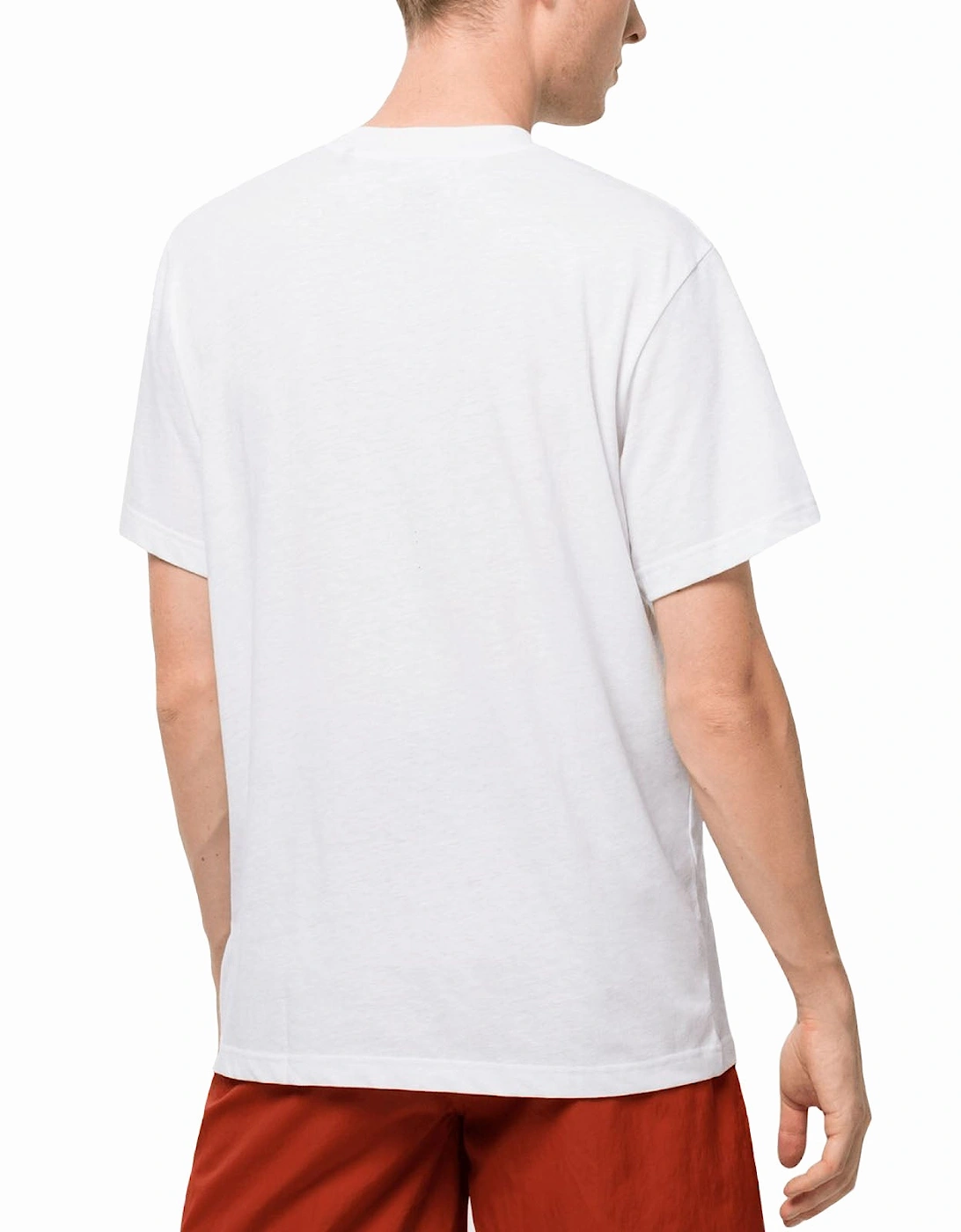 Mens Ocean Logo Cotton T-Shirt