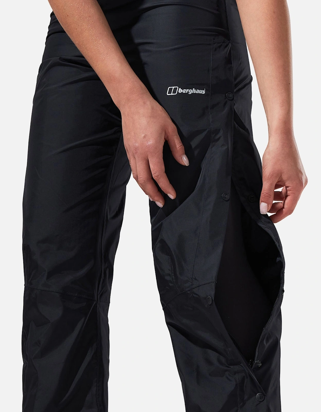 Womens Deluge 2.0 Waterproof Walking Trousers - Black
