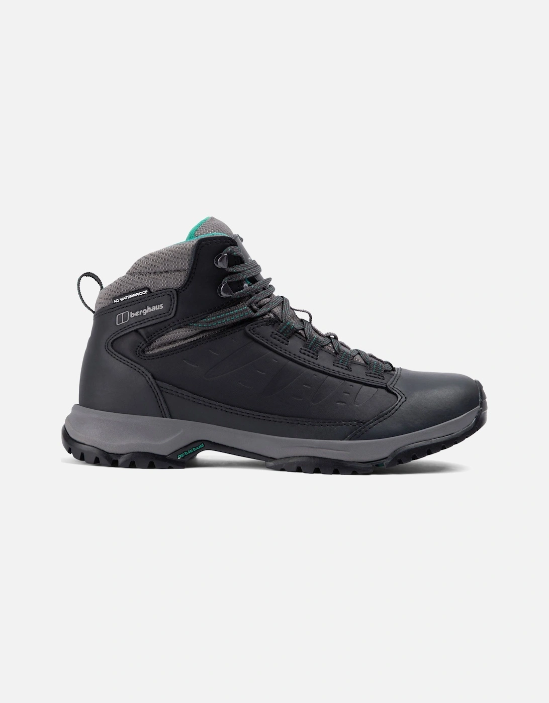 Womens Expeditor Ridge 2.0 Waterproof Leather Walking Boots - Black/Grey