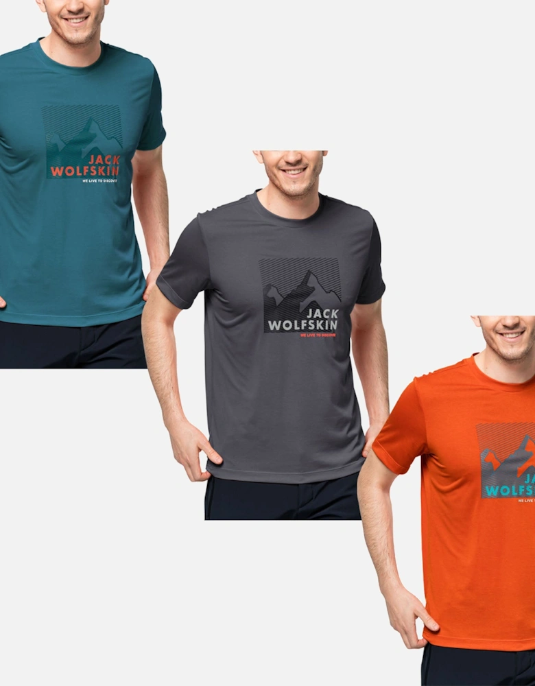 Mens Short Sleeve Graphic T-Shirt