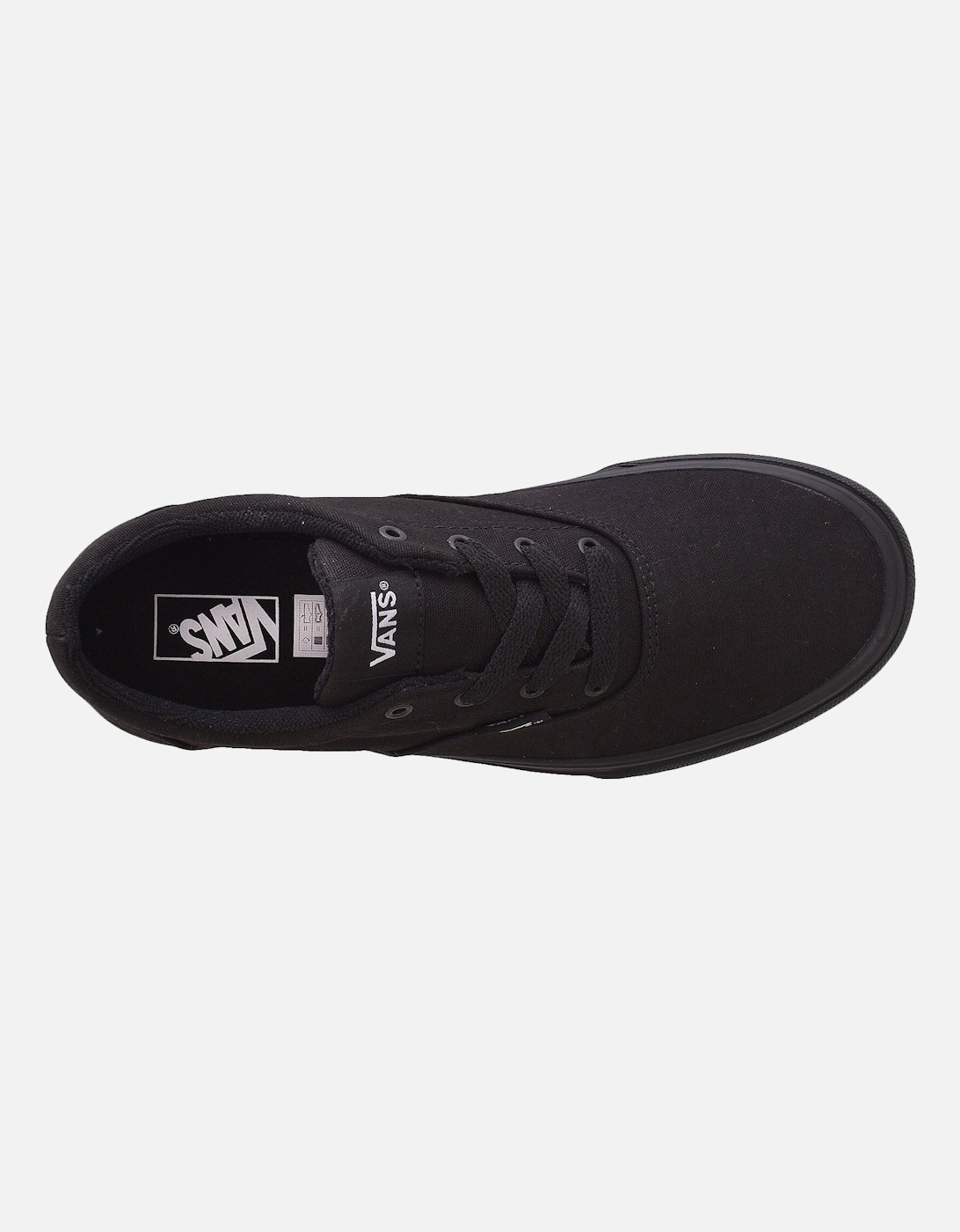 Kids Doheny Canvas Low Trainers - All Black