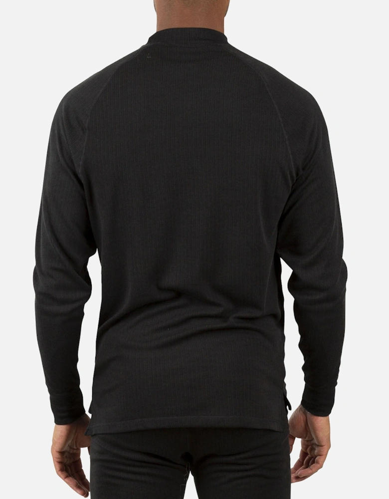 Adults Flex360 Long Sleeve Thermal T-Shirt - Black