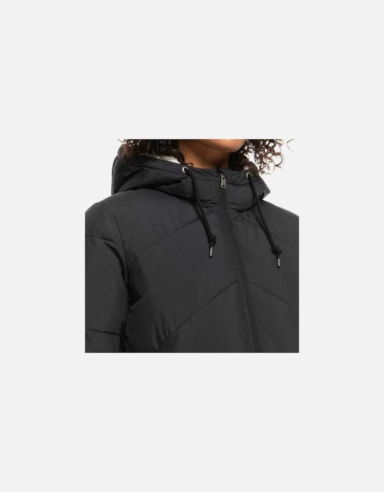 Womens Better Weather Hooded Longline Padded Jacket