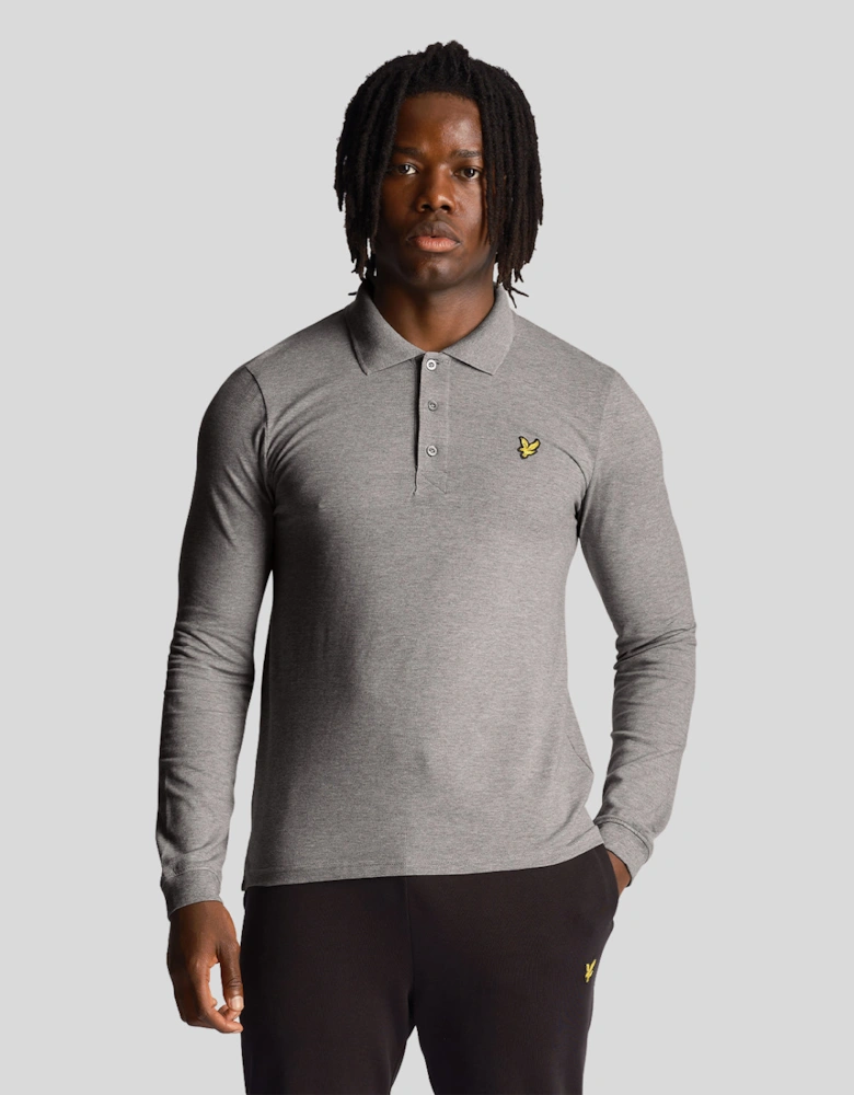 Long Sleeve Polo Shirt