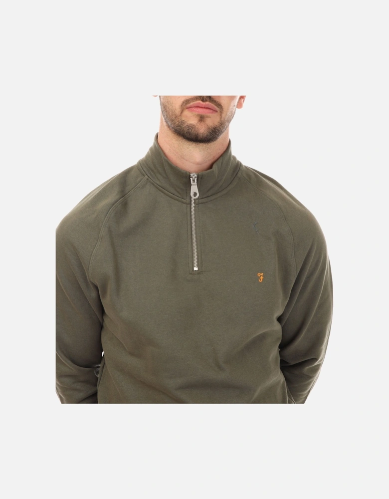 Mens Jim 1/4 Zip Sweat