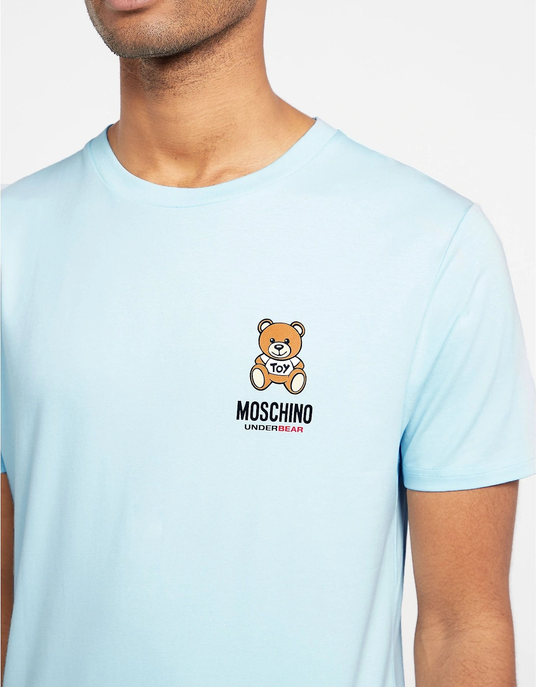 Mens Teddy Bear Logo T-Shirt