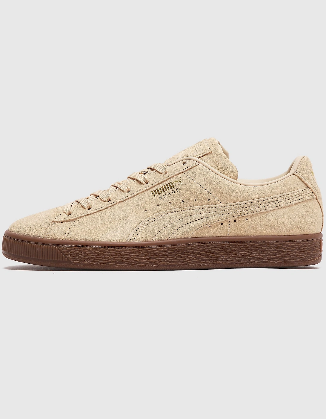 Mens Classic Suede Trainers, 6 of 5