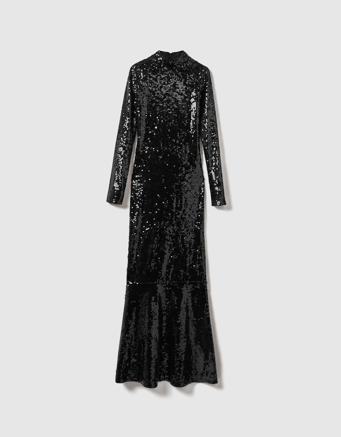 Good American Sequin Funnel Neck Maxi Dress, 2 of 1