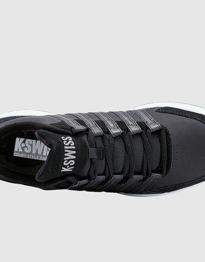 K-Swiss Mens Vista Low Rise Leather Suede Trainers