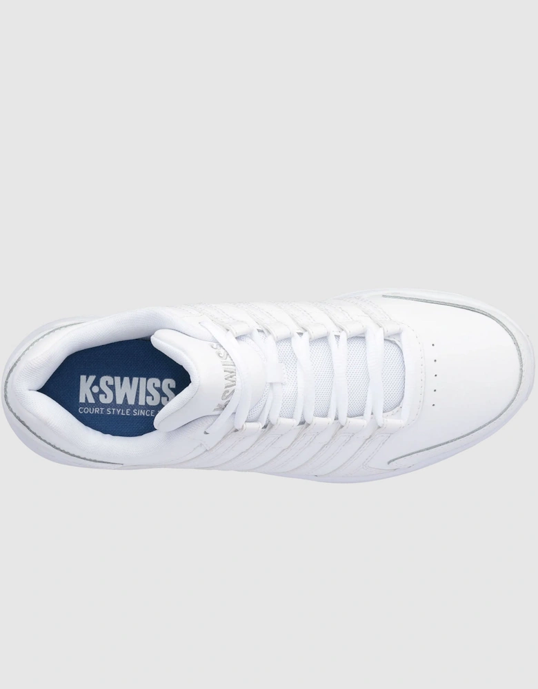 K-Swiss Mens Vista Low Rise Leather Suede Trainers