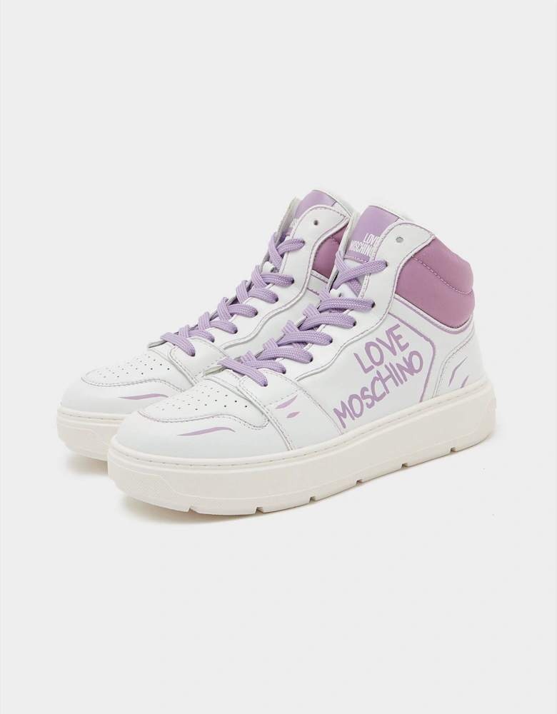 Womens 90's Signature High Top Trainers
