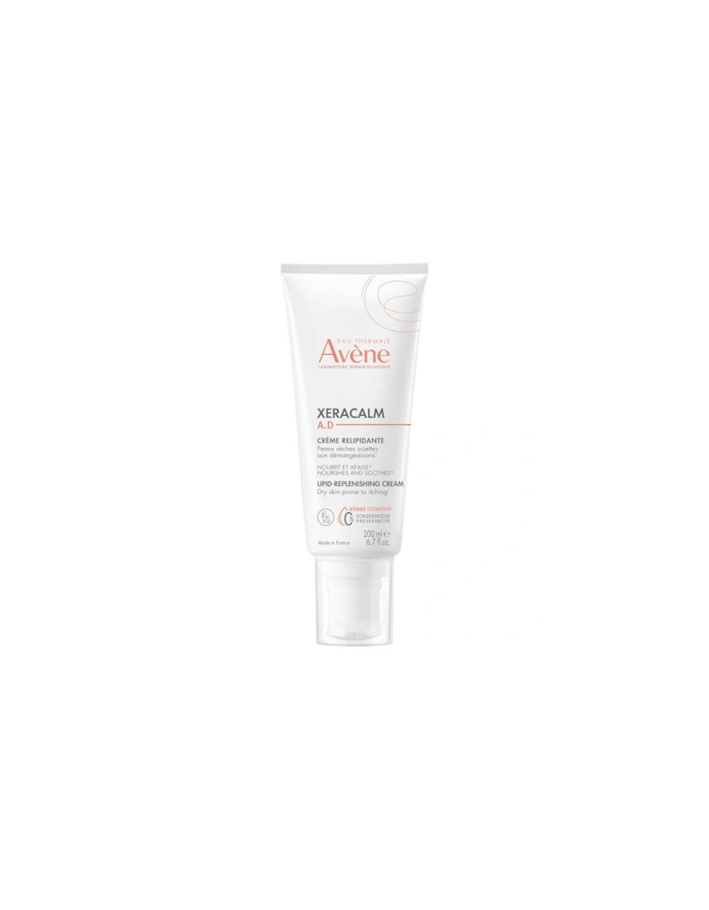 Avène XeraCalm A.D. Lipid-Replenishing Cream Moisturiser for Dry, Itchy Skin 200ml