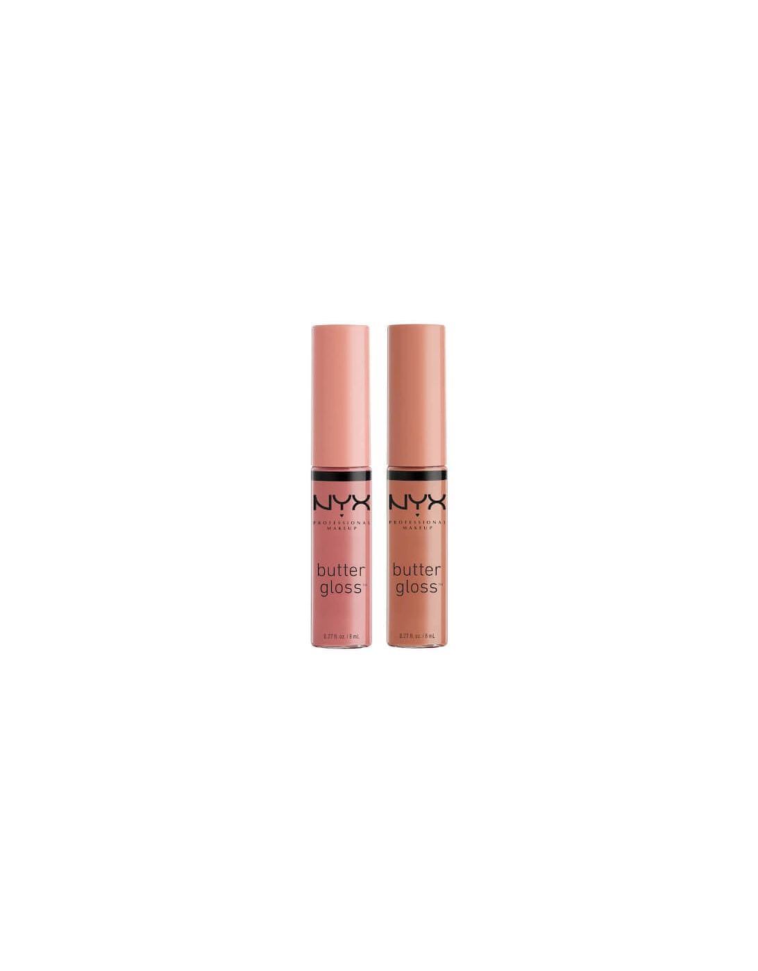 Butter Gloss Lip Gloss Duo - Madeleine and Tiramisu - NYX Professional Makeup, 2 of 1