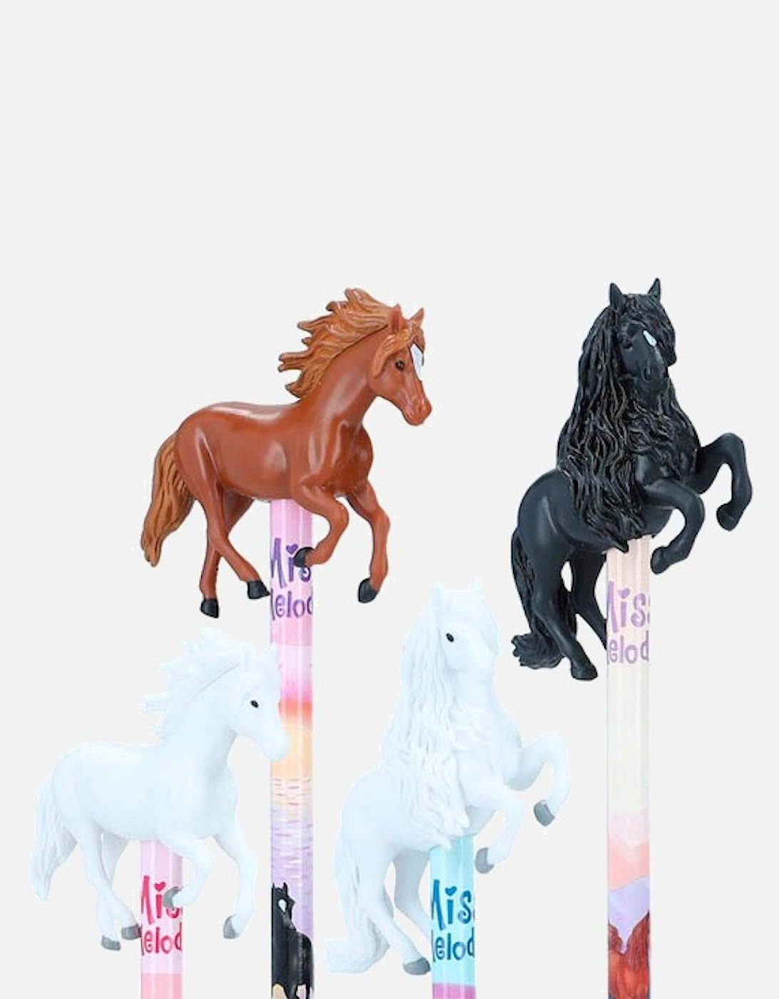 Pencil With 3D Horse Figurine