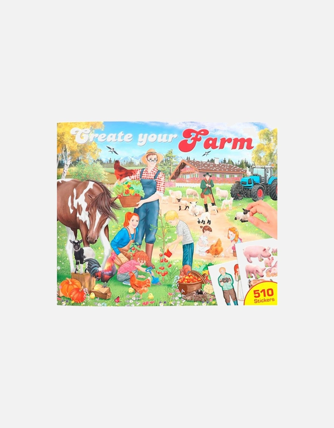 Create Your Farm Colouring Book