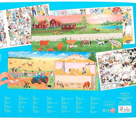 Create Your Farm Colouring Book