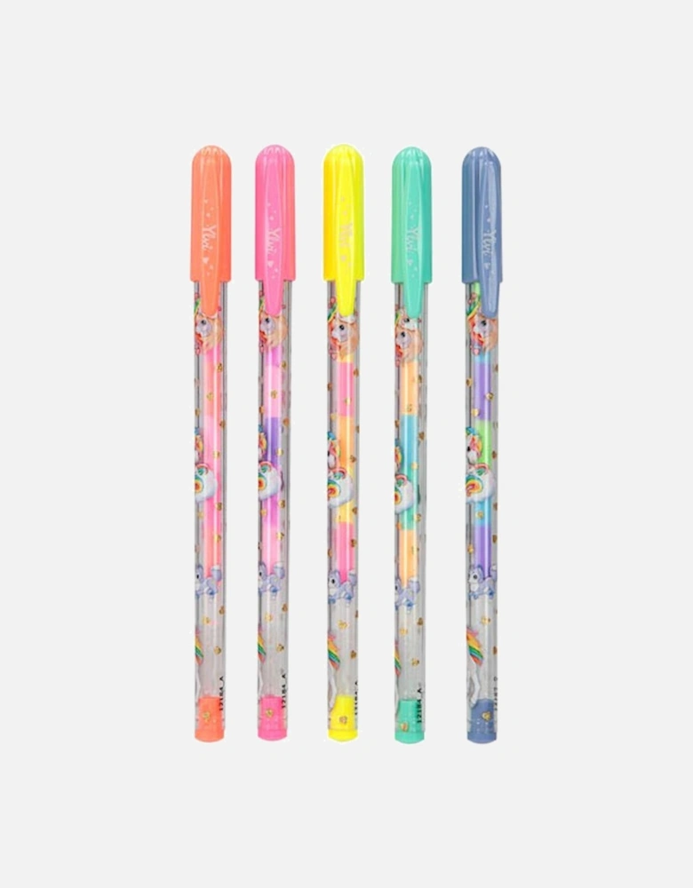 Yivi Gel Pen Set 5 Rainbow Colours