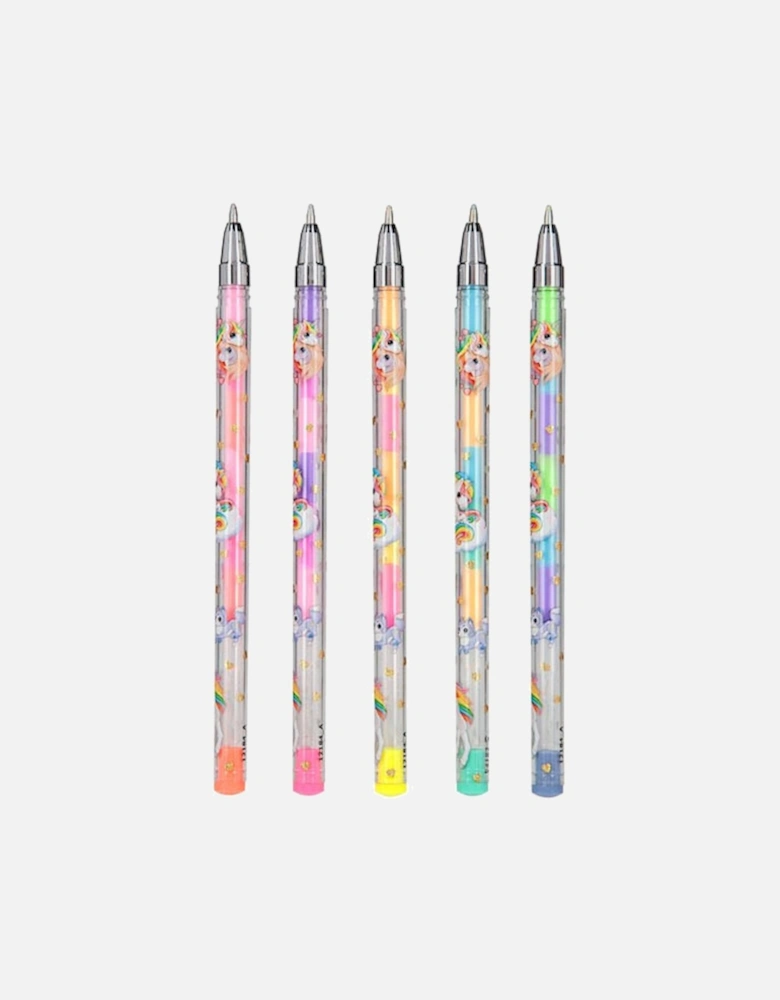 Yivi Gel Pen Set 5 Rainbow Colours