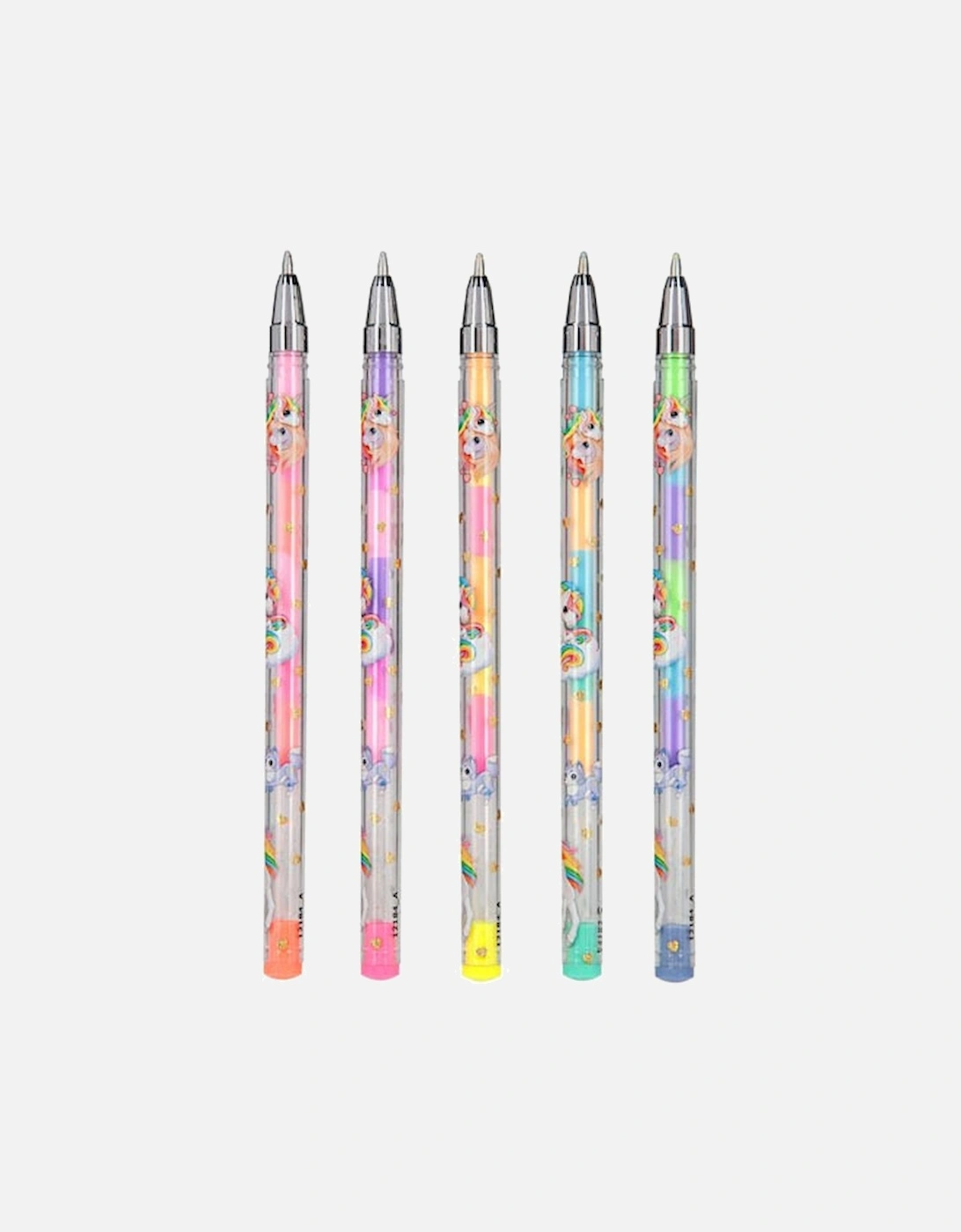 Yivi Gel Pen Set 5 Rainbow Colours