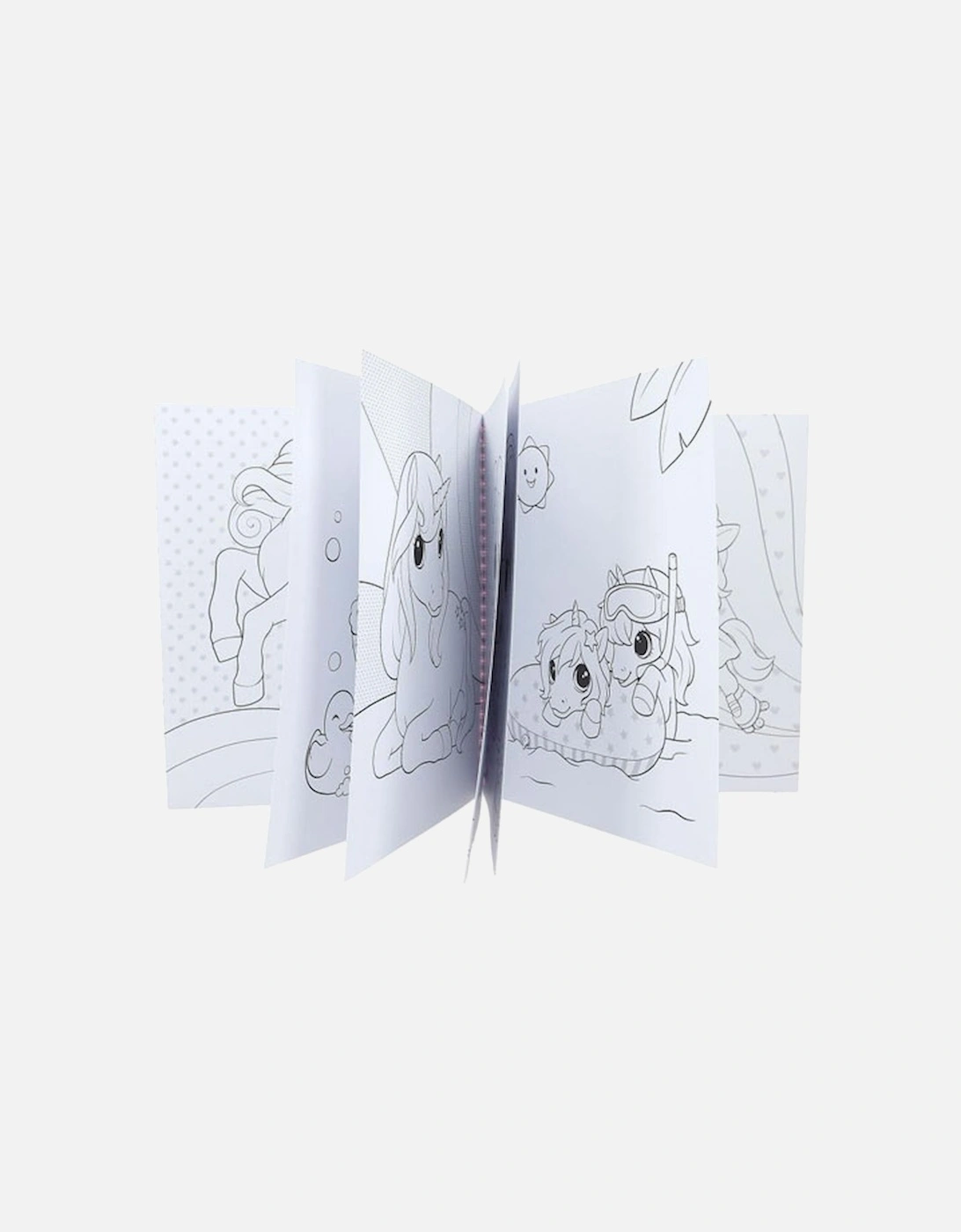 Yivi Colouring Book With Unicorn & Sequins